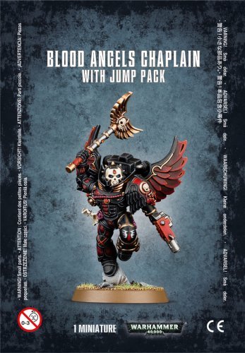 Warhammer 40,000: Blood Angels - Chaplain With Jump Pack