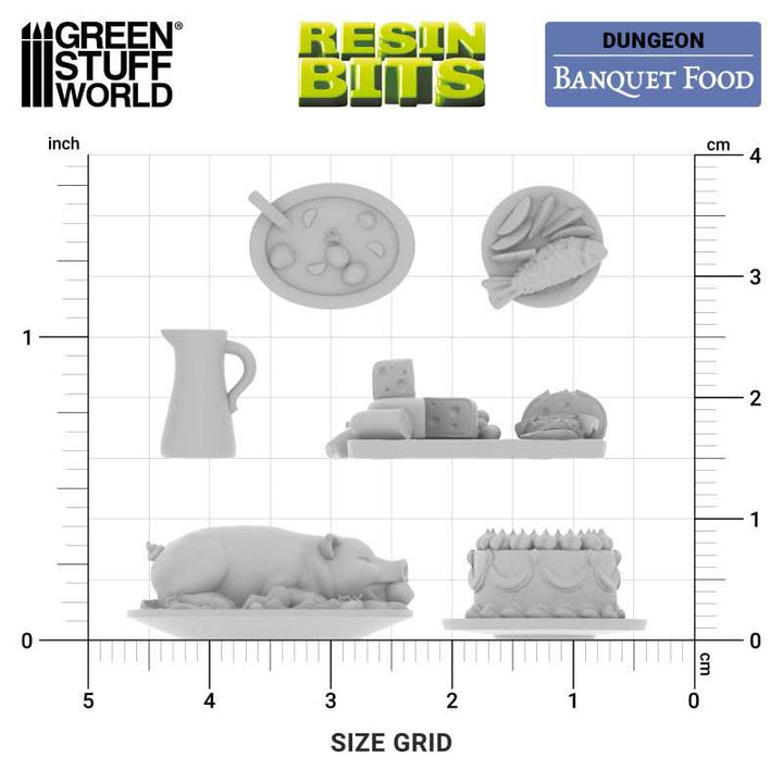 Banquet Food 1:48-1:35 (Green Stuff World)