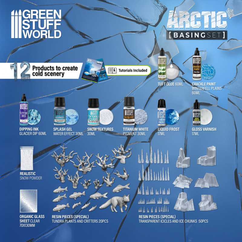 Basing Sets - Arctic (Green Stuff World)