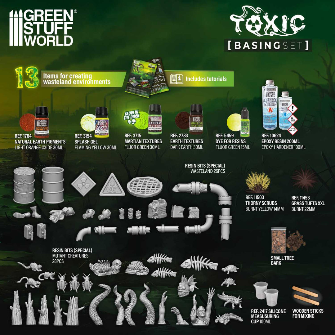 Basing Sets - Toxic (Green Stuff World)