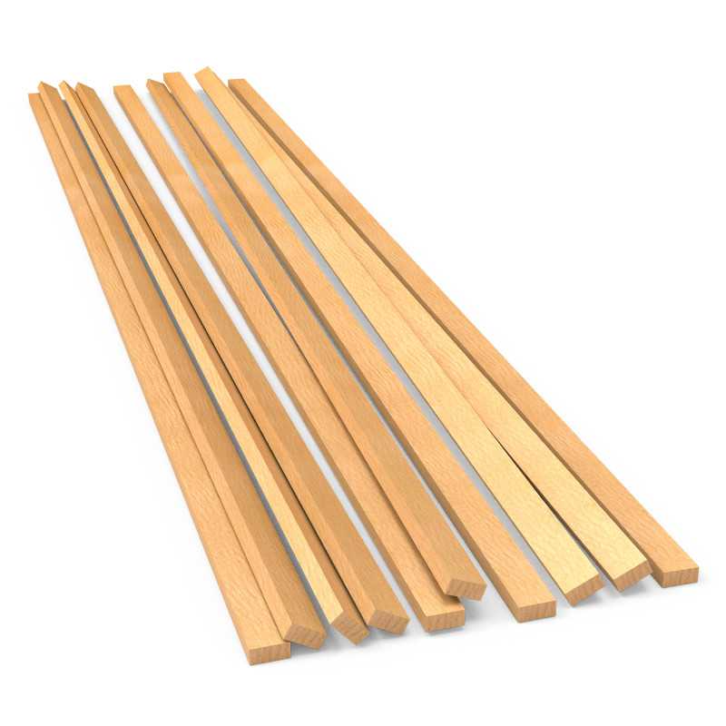 Basswood flat profile - 4x250mm (Green Stuff World)