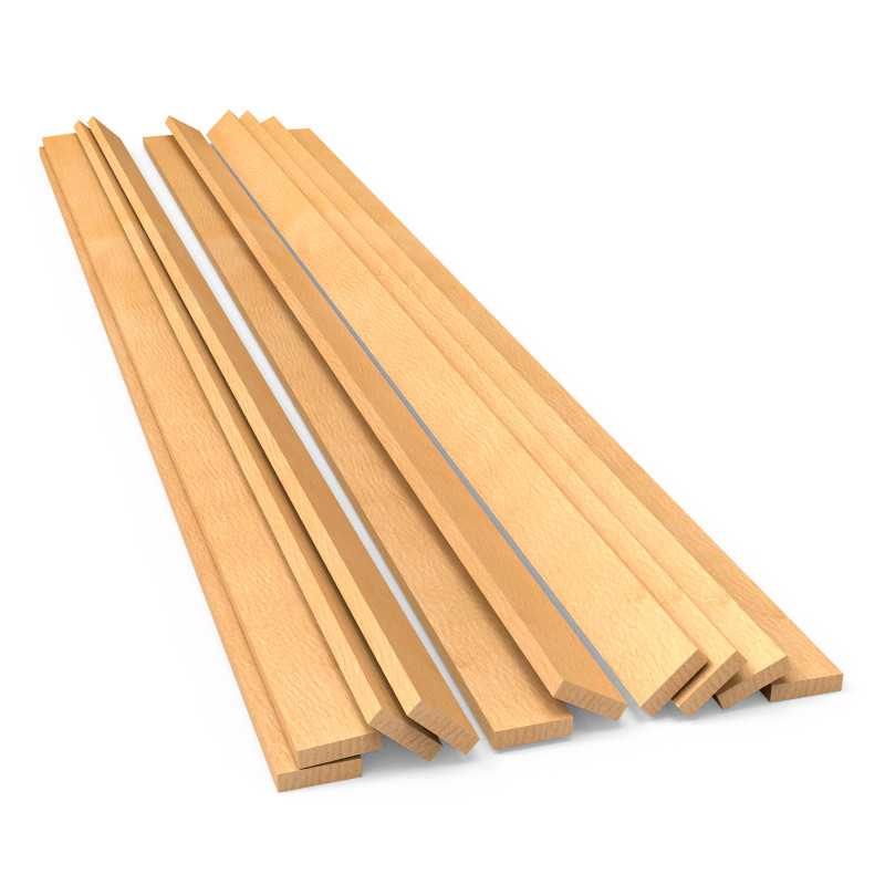 Basswood flat profile - 8x250mm (Green Stuff World)