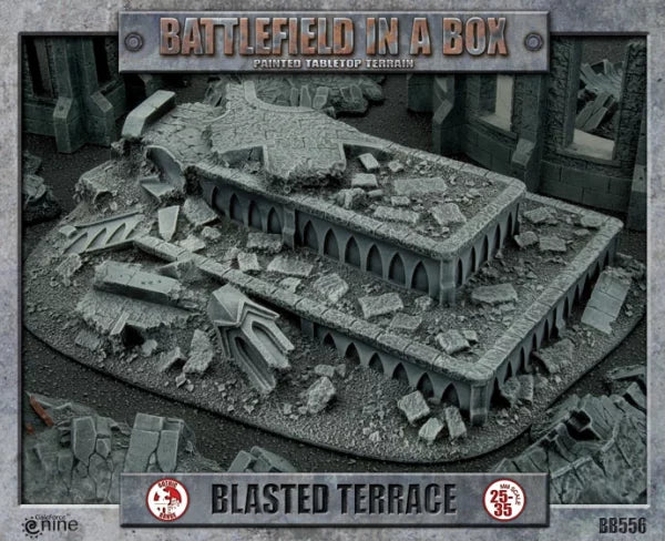 Battlefield in a Box: Gothic Battlefields - Blasted Terrace (x1) (BB556)