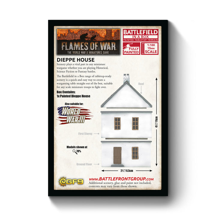 Battlefield in a Box: European House - Dieppe (BB155)