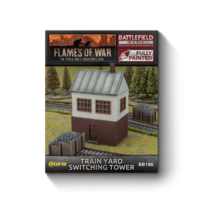 Battlefield in a Box: Train Yard Switching Tower (BB186)