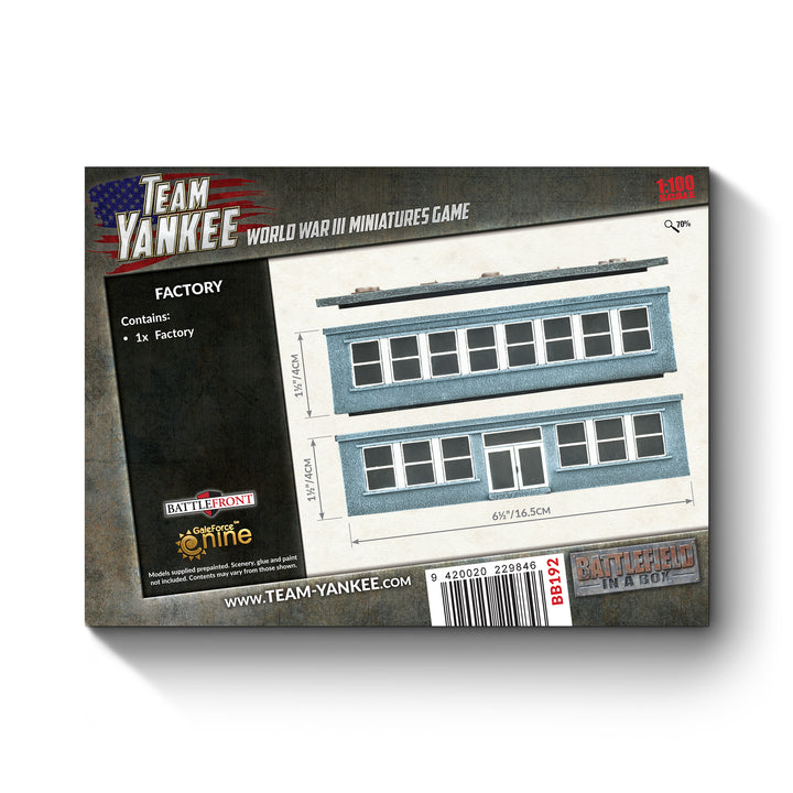 Battlefield in a Box: Factory Building (BB192)