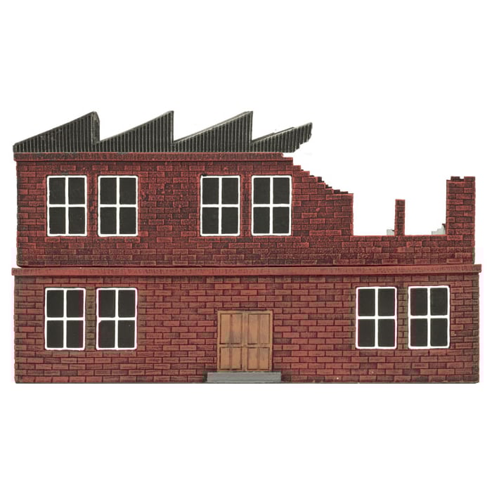 Battlefield in a Box: Destroyed Brick Factory (BB235)