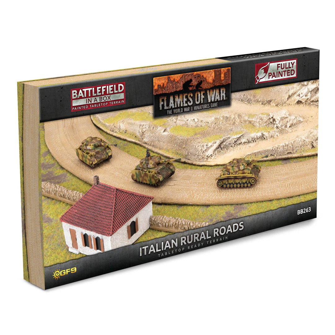 Battlefield in a Box: Italian "Dusty" Rural Roads (BB263)