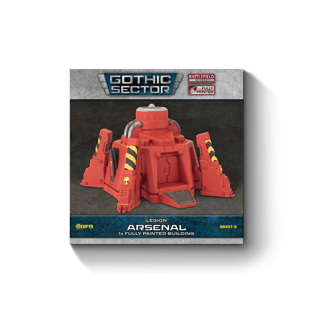 Battlefield in a Box: Gothic Sector - Legion Arsenal (Red) (BB661-B)