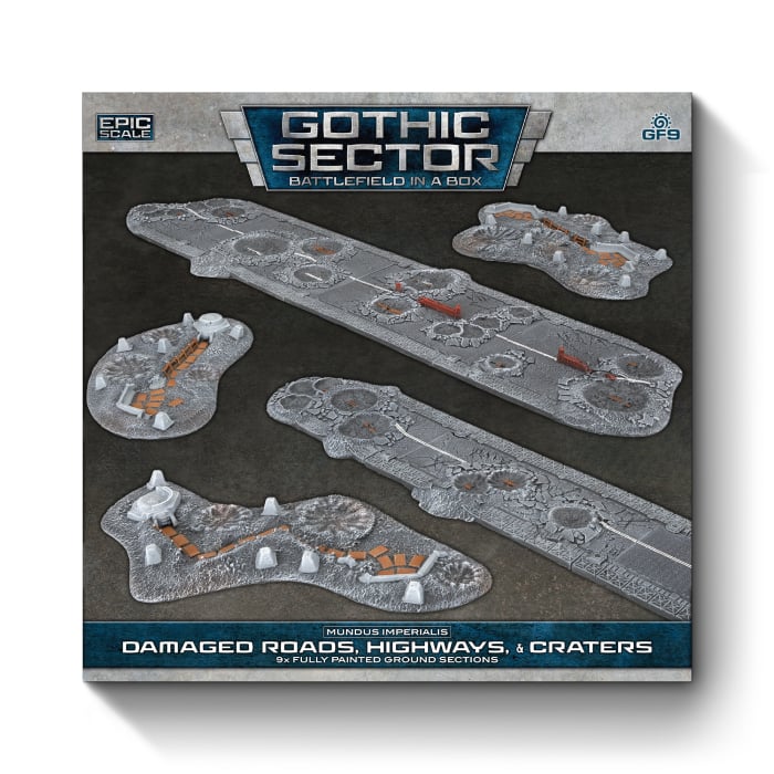 Battlefield in a Box: Mundus Imperialis - Highways (Damaged) (BB689)