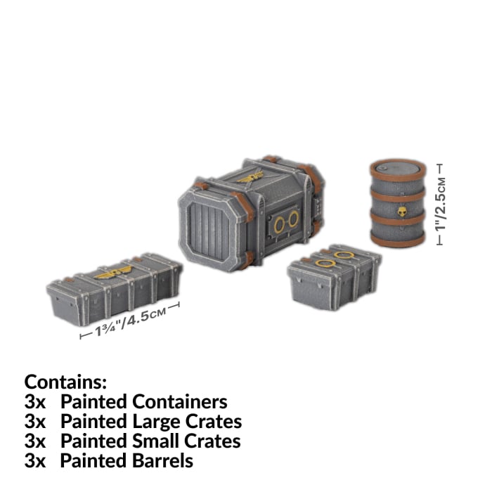 Battlefield in a Box: Gothic Sector - Castograd Scatter Terrain (BB728)