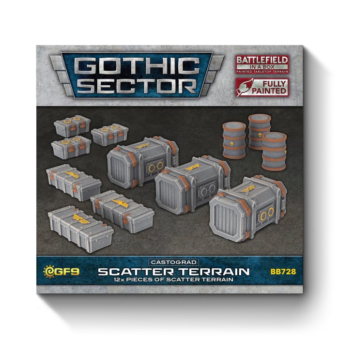 Battlefield in a Box: Gothic Sector - Castograd Scatter Terrain (BB728)