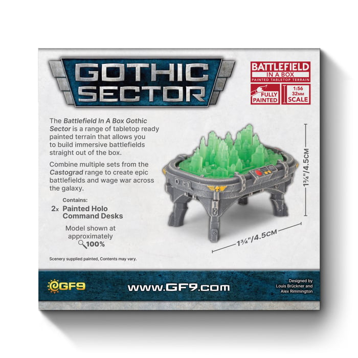 Battlefield in a Box: Gothic Sector - Castograd Holo Command Desk (BB731)