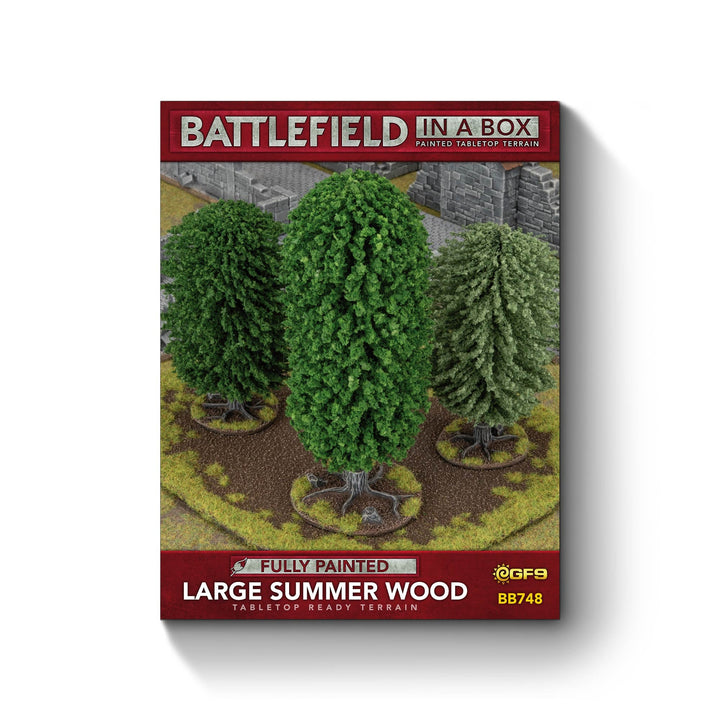 Battlefield in a Box: Large Summer Wood (BB748)