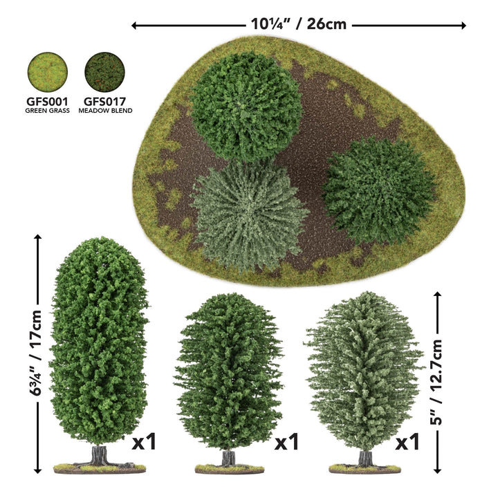Battlefield in a Box: Large Summer Wood (BB748)