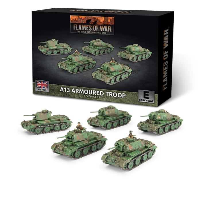 Flames of War: A13 Cruiser Troop (BBX84)