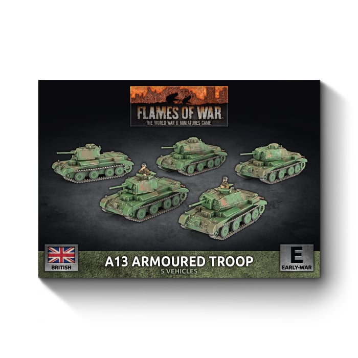 Flames of War: A13 Cruiser Troop (BBX84)