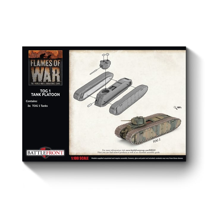 Flames of War: TOG I Tank Platoon (BBX89)