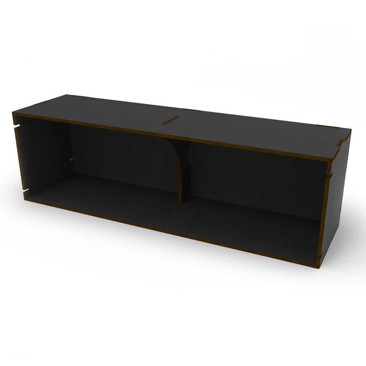 Black compact multi-purpose horizontal organizer (Green Stuff World)