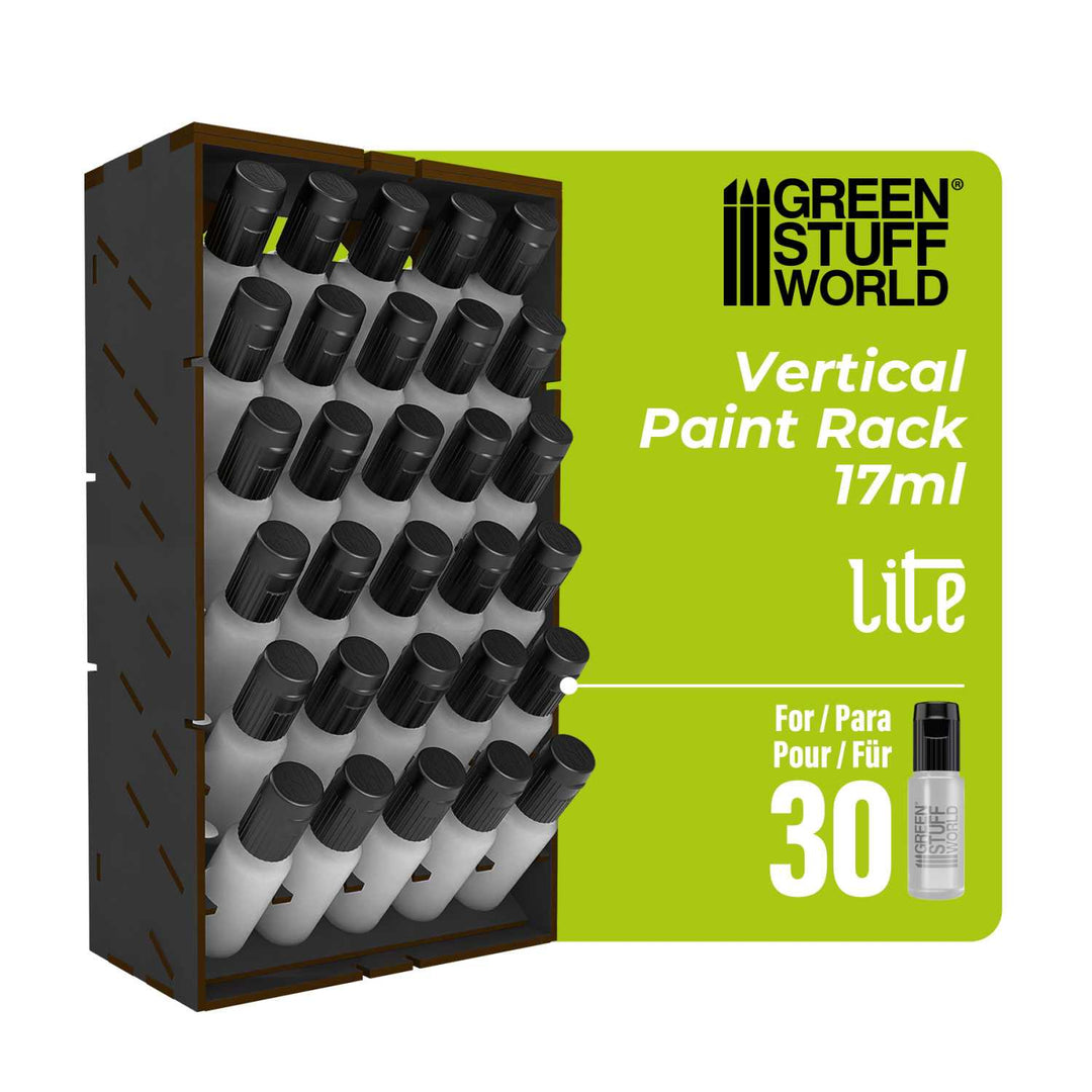 Black Vertical Paint Organizer 17ml - LITE (Green Stuff World)
