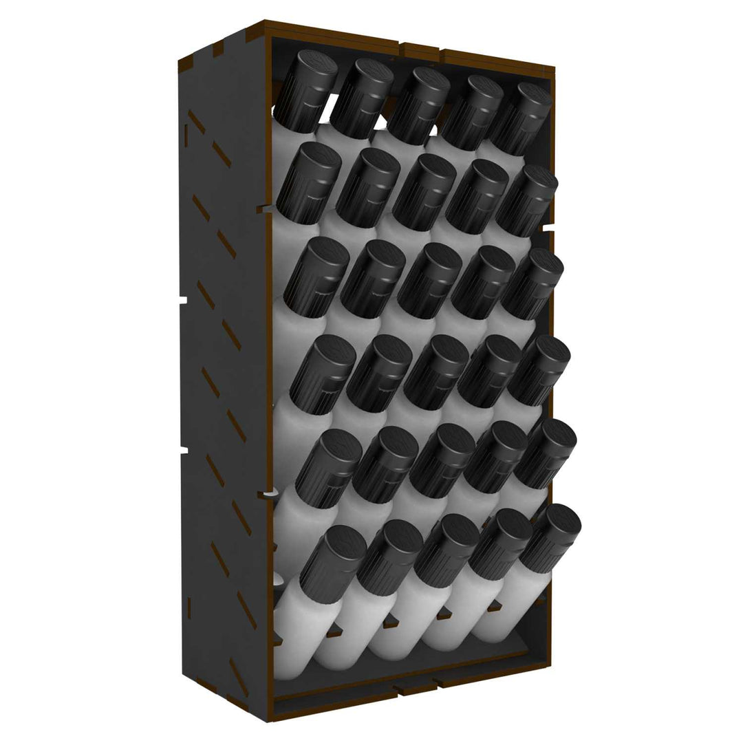 Black Vertical Paint Organizer 17ml - LITE (Green Stuff World)