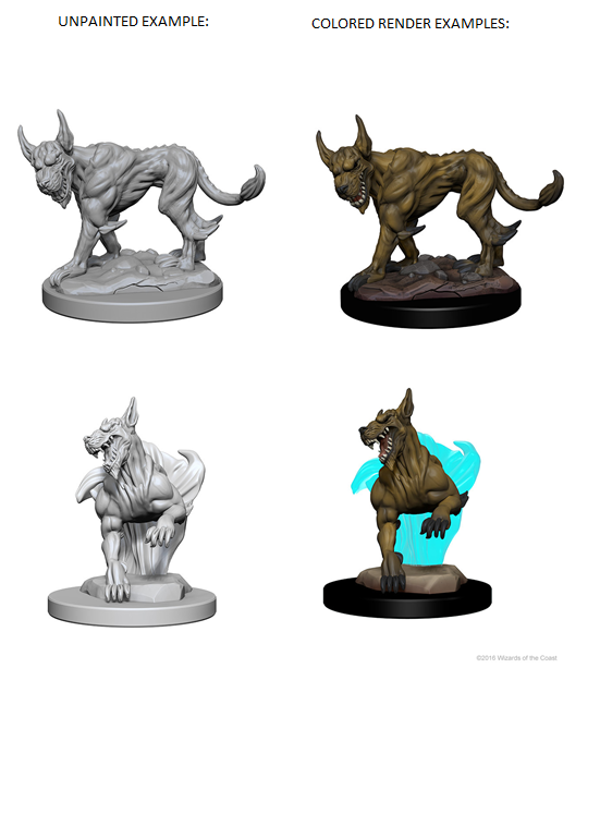 Dungeons & Dragons - Nolzur’s Marvelous Miniatures: Blink Dogs