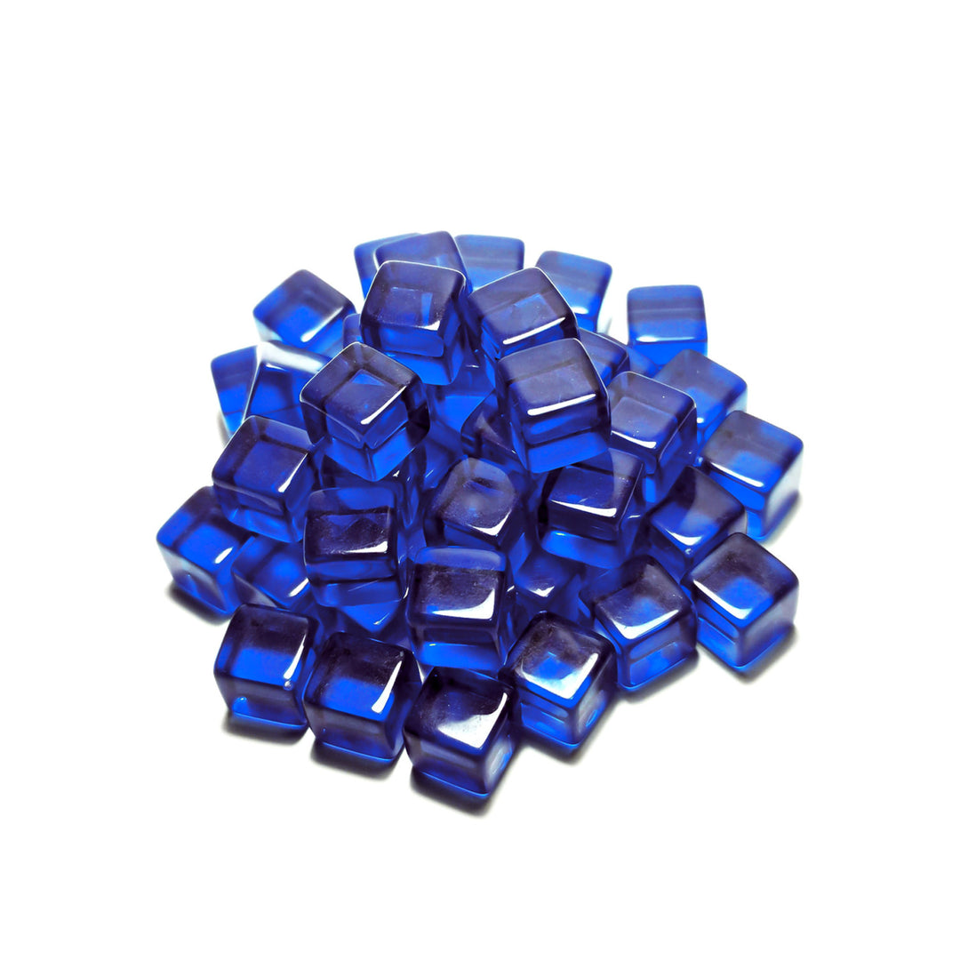 Blue Cube tokens 8mm (Green Stuff World)