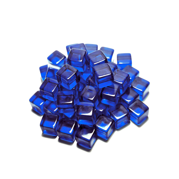 Blue Cube tokens 8mm (Green Stuff World)