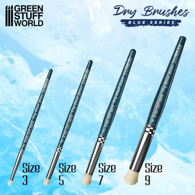 Brush BLUE SERIES Dry Brush - Size 5 (Green Stuff World)