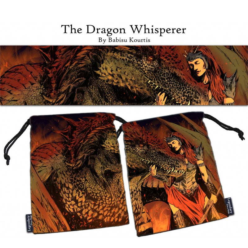 The Dragon Whisperer Pouch / Dice Bag (Drawlab)
