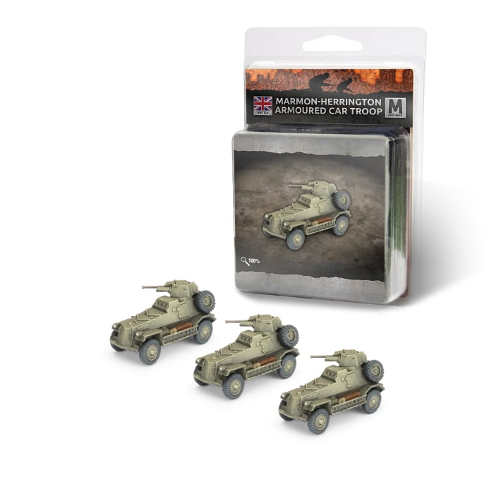 Flames of War: Marmon-Herrington Armoured Car Troop (BR304)