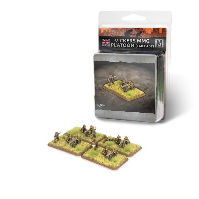 Flames of War: Vickers MMG Platoon (Far East) (BR824)