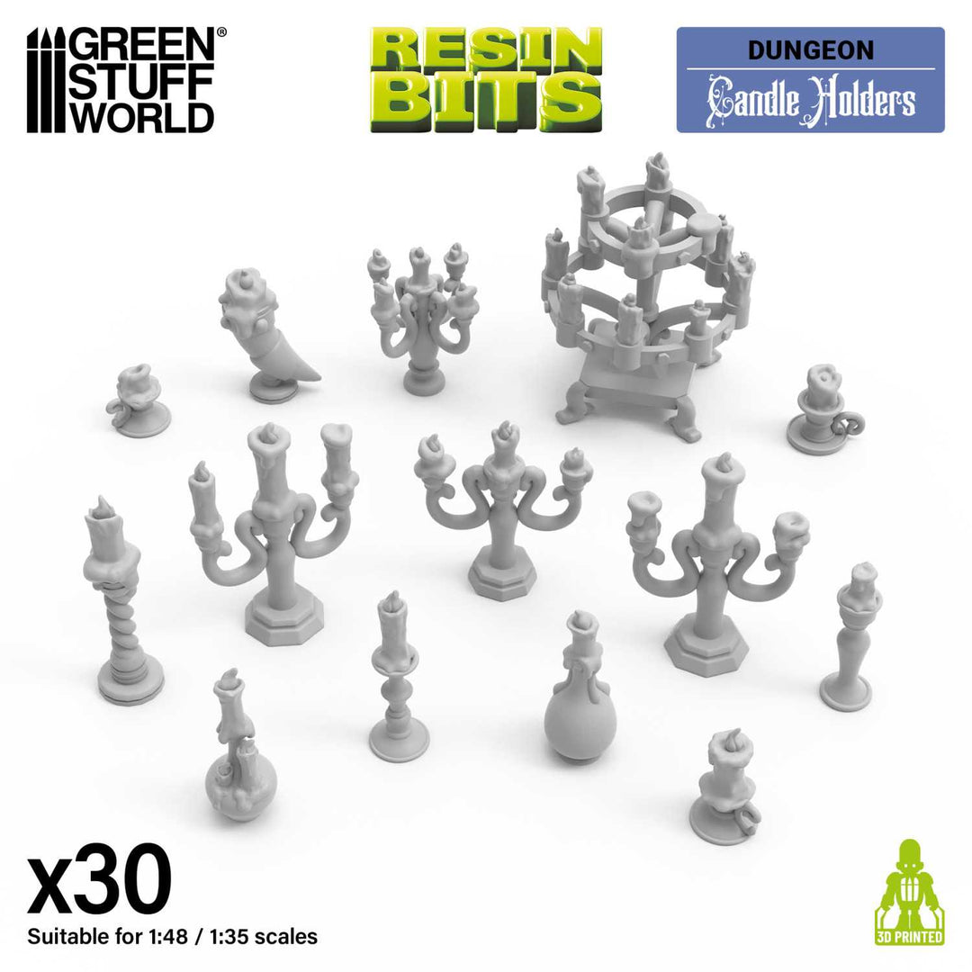 Candle holders 1:48-1:35 (Green Stuff World)