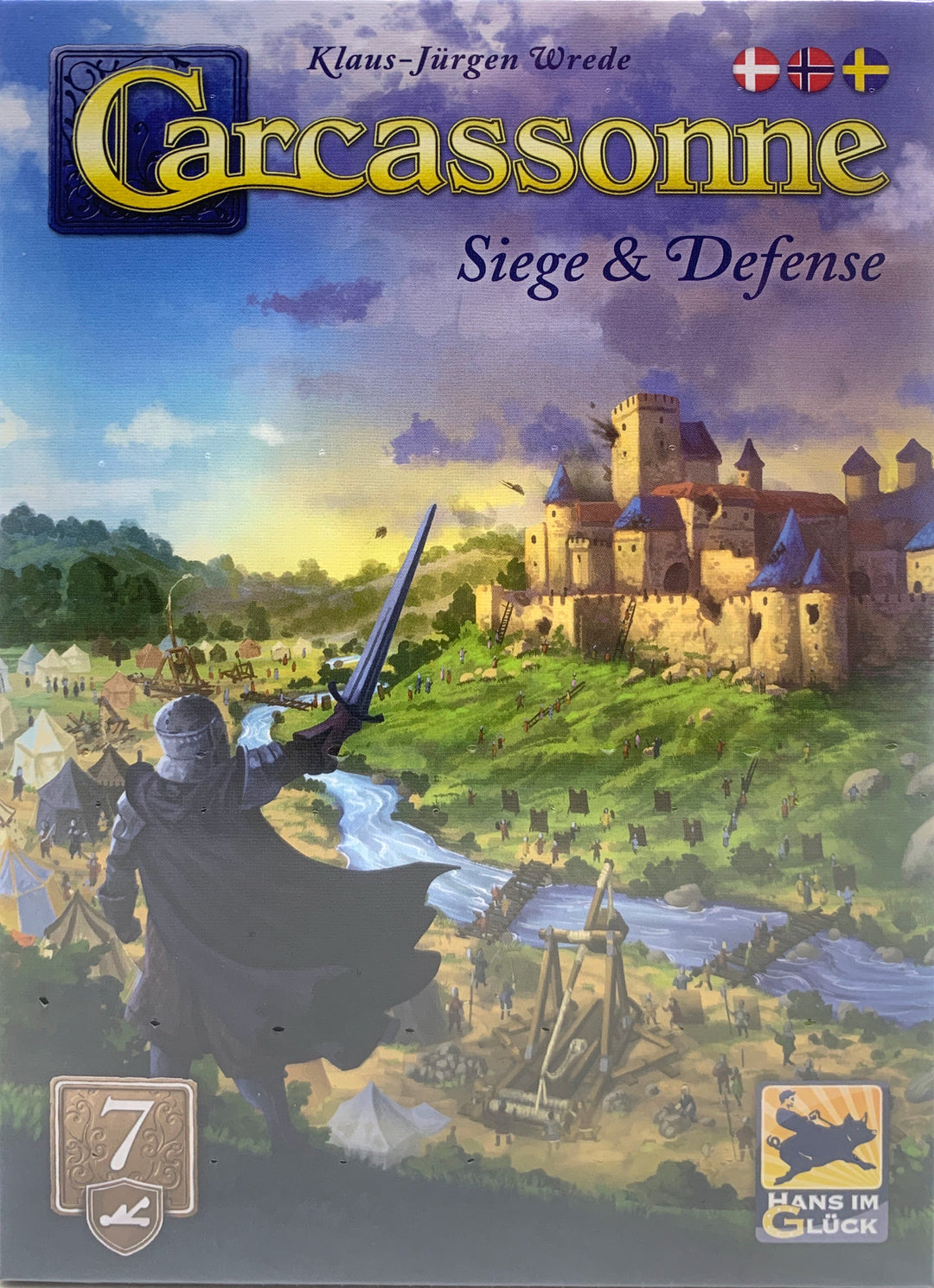 Carcassonne: Expansion 7 Siege & Defense (2025) (nordisk)
