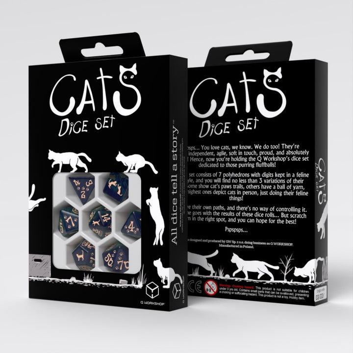 CATS Dice Set: Mittens (Q-Workshop) (SCAT10)