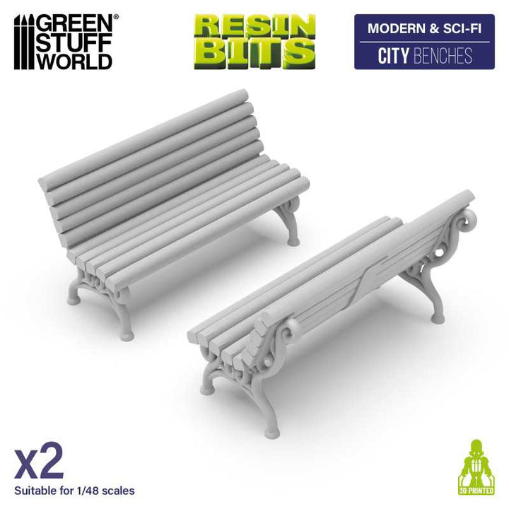 City Benches (Green Stuff World)