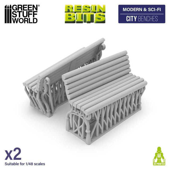 City Benches (Green Stuff World)