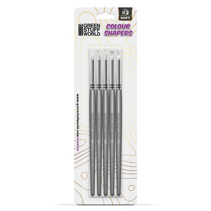 Clay Shapers - Color Shapers SIZE 2 - White Soft (Green Stuff World)