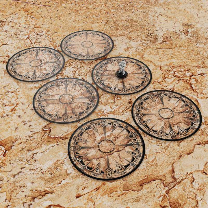 Clear Objective Marker Wh40k compatible (Green Stuff World)