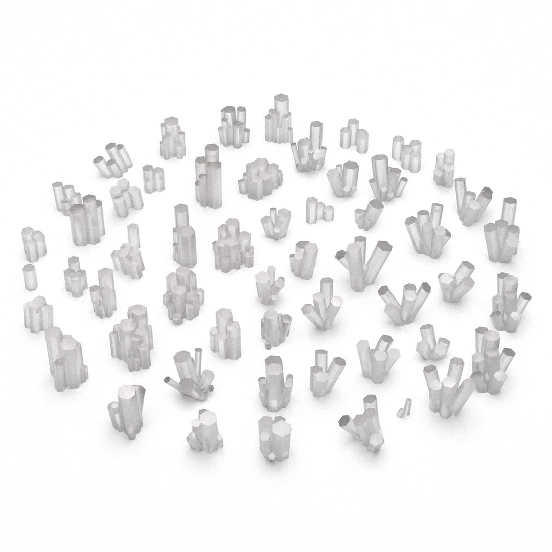 Clear Prismatic Quartz Crystals (Green Stuff World)