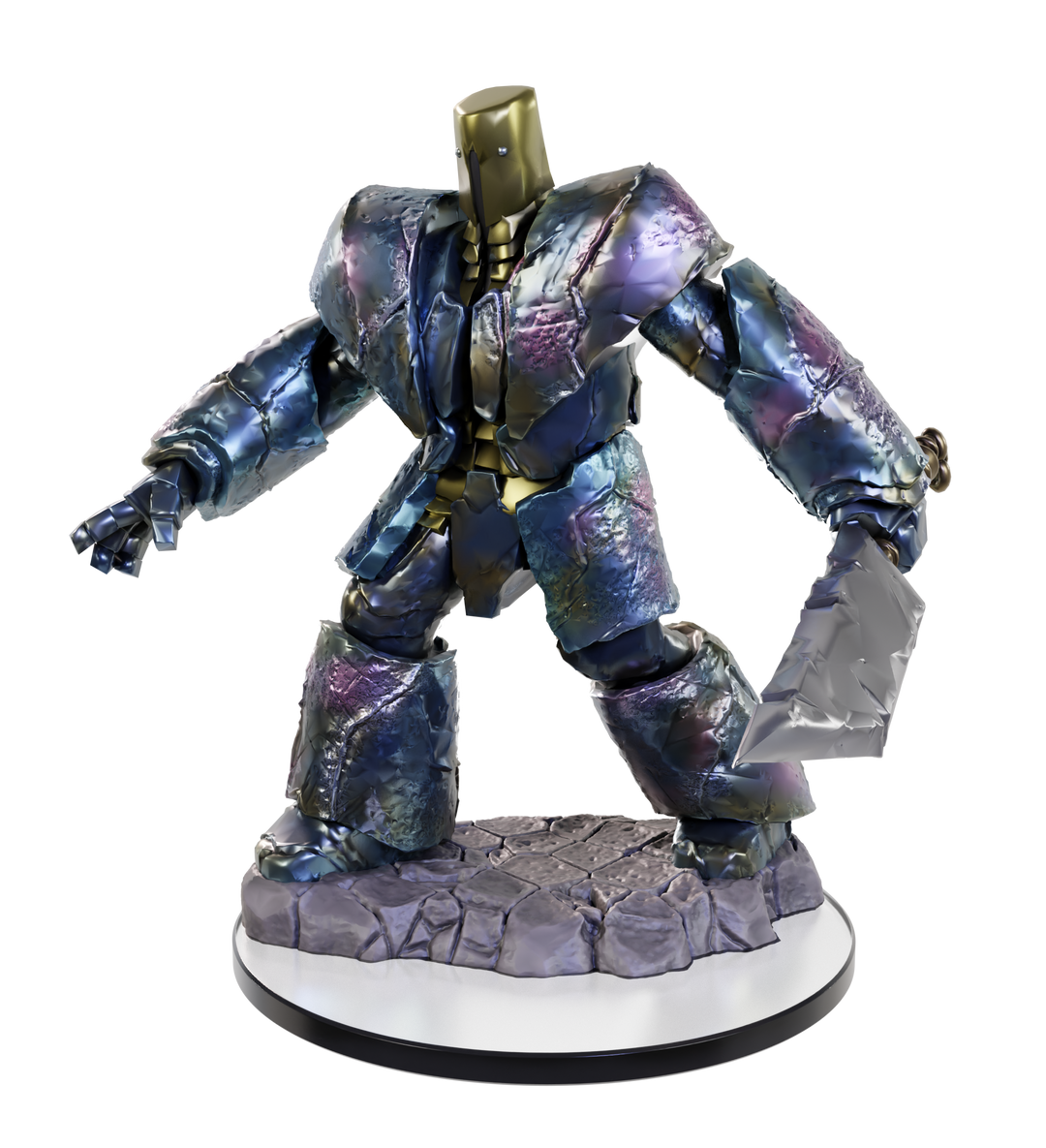 Critical Role Unpainted Miniatures: Cobalt Golem