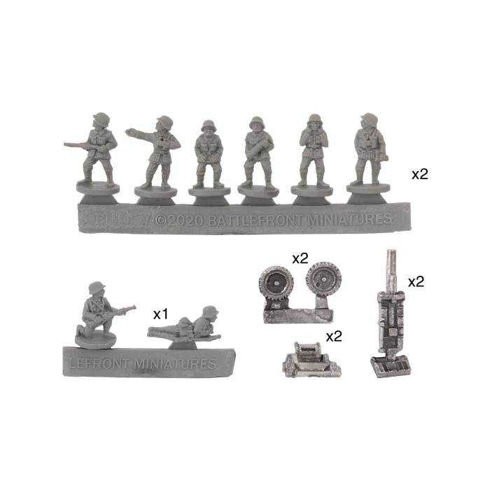 Flames of War: 10cm Chemical Mortar Platoon (GE598)