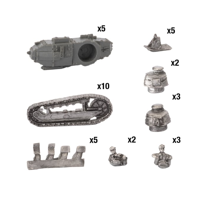 Flames of War: Renault FT Tank Platoon (FRX18)