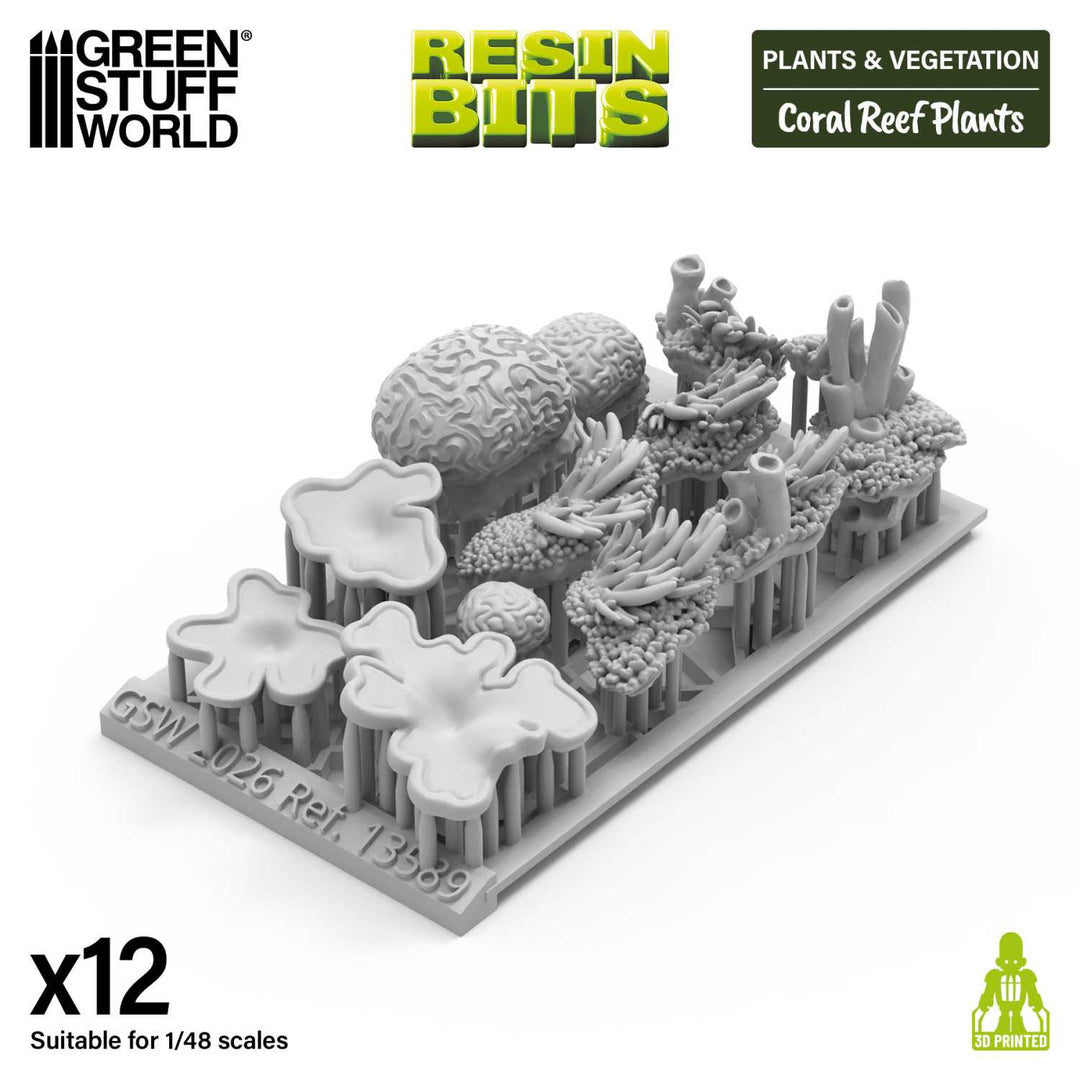 Coral Reef Plants 1:48-1:35 (Green Stuff World)