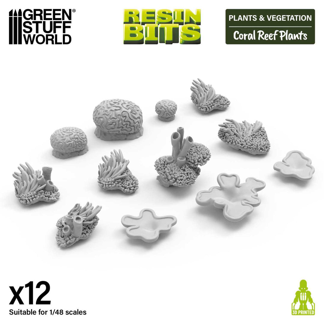 Coral Reef Plants 1:48-1:35 (Green Stuff World)