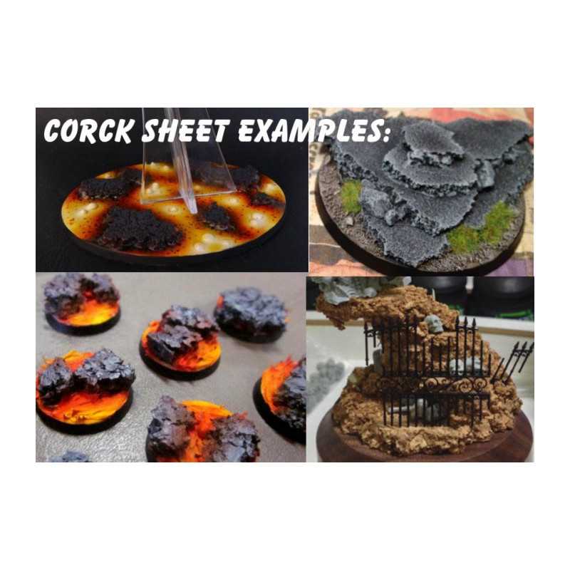 Cork Sheet in 5mm (Green Stuff World)