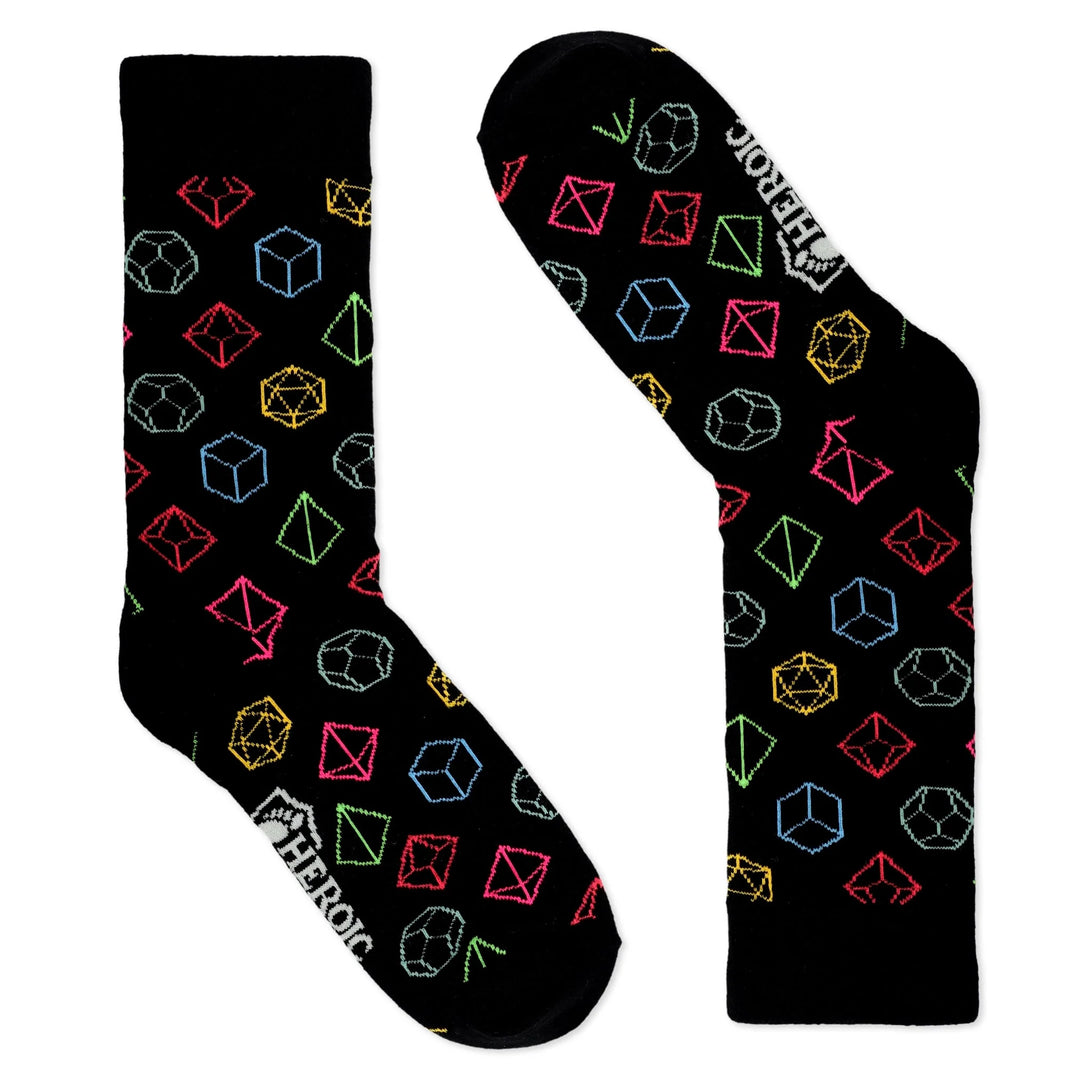 Heroic Feet: Critical Colors Socks