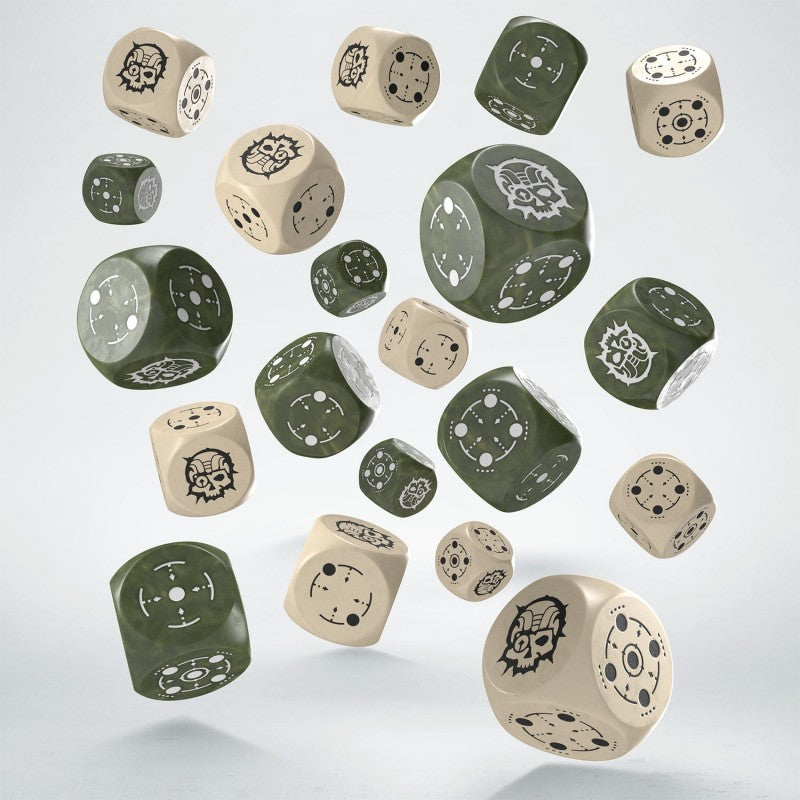 Crosshairs Compact D6: Beige&Olive (Q-Workshop) (STCA03)