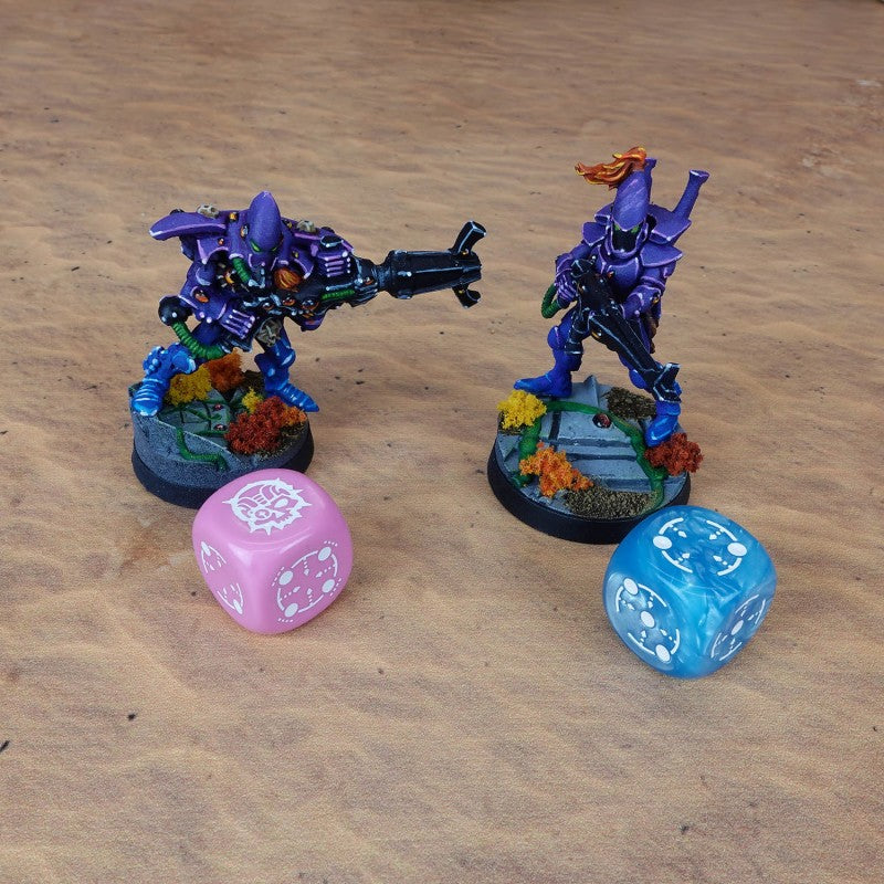 Crosshairs Compact D6: Blue&Pink (Q-Workshop) (STCA02)