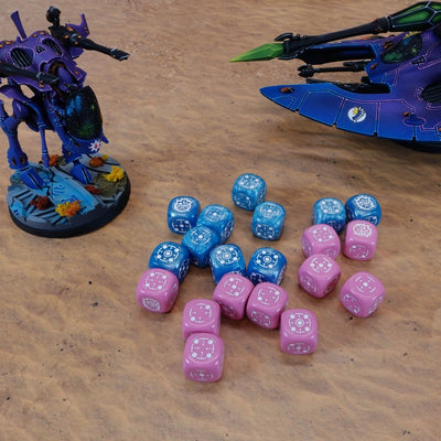 Crosshairs Compact D6: Blue&Pink (Q-Workshop) (STCA02)